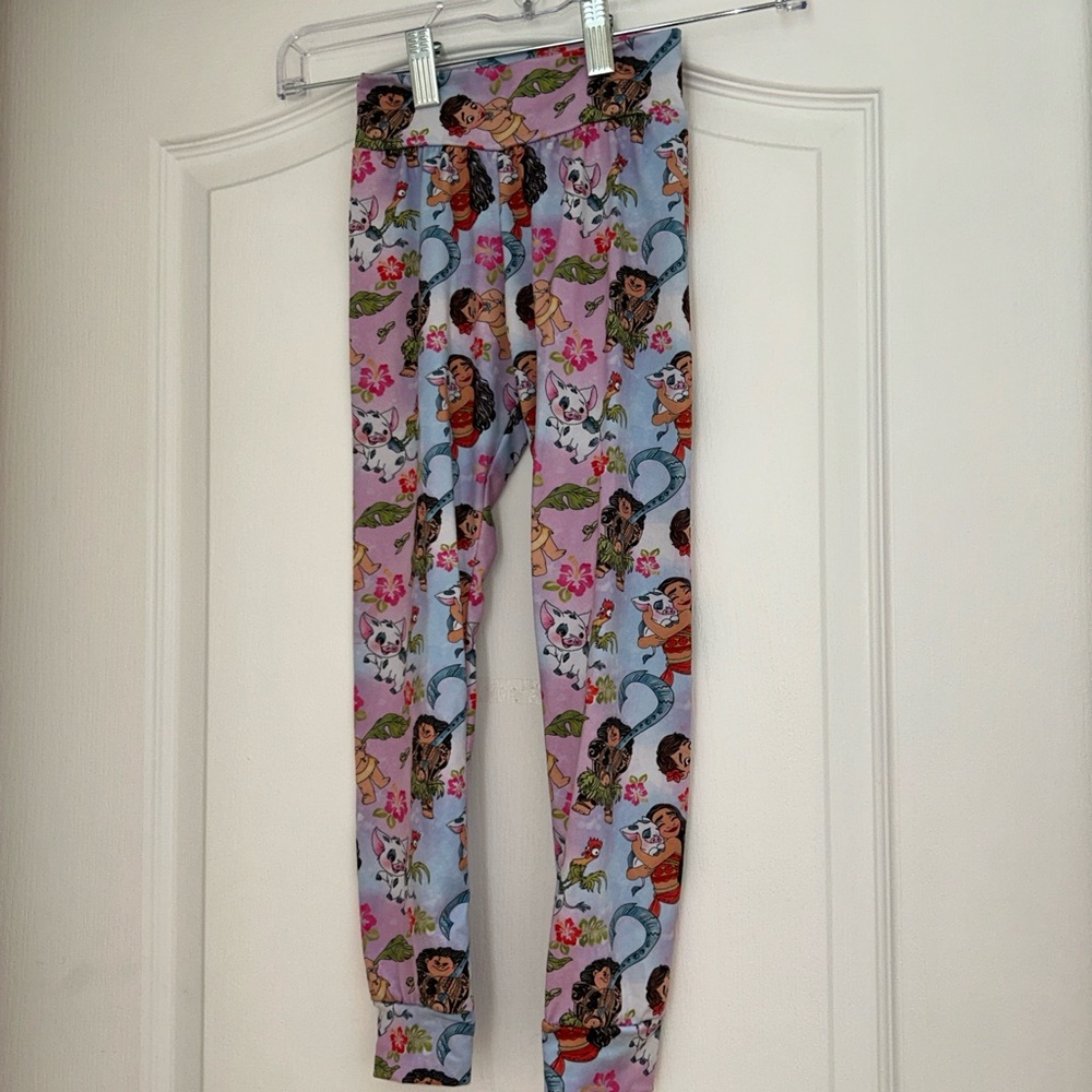 Kids Moana Print Leggings